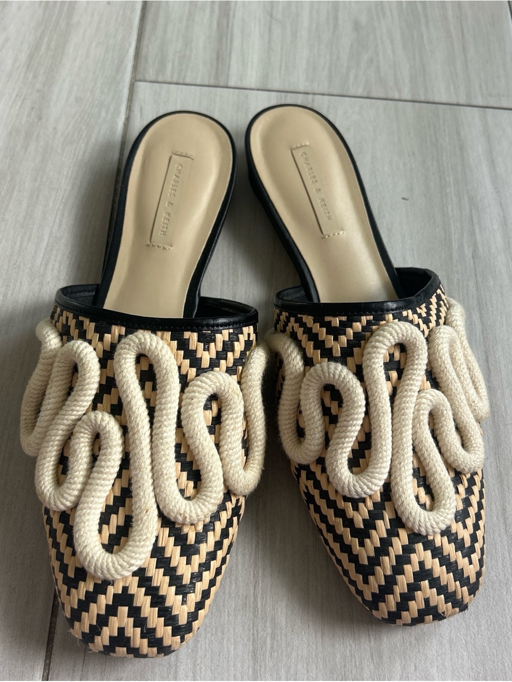 Charles and Keith mules